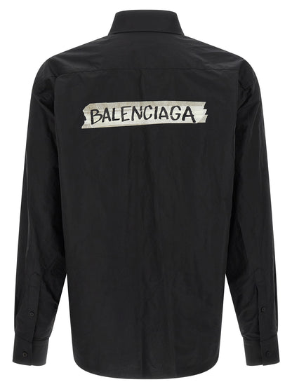 Black Cotton Blouse