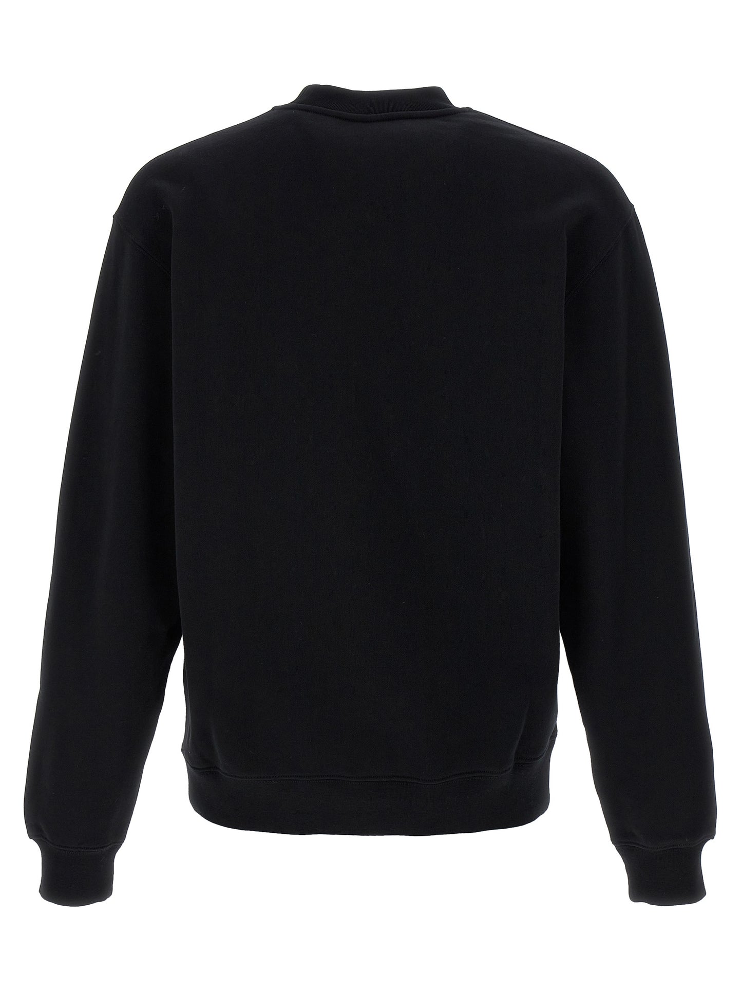 Black Cotton Sweatshirt