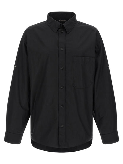Black Cotton Blouse