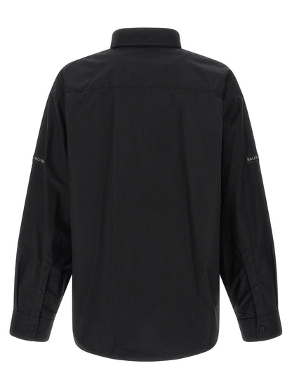 Black Cotton Blouse
