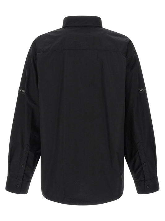 Black Cotton Blouse