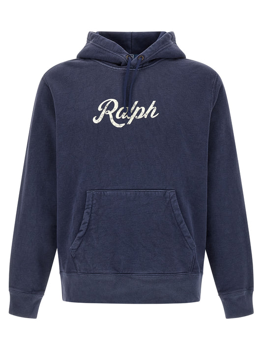 Blue Cotton Sweatshirt