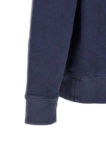 Blue Cotton Sweatshirt