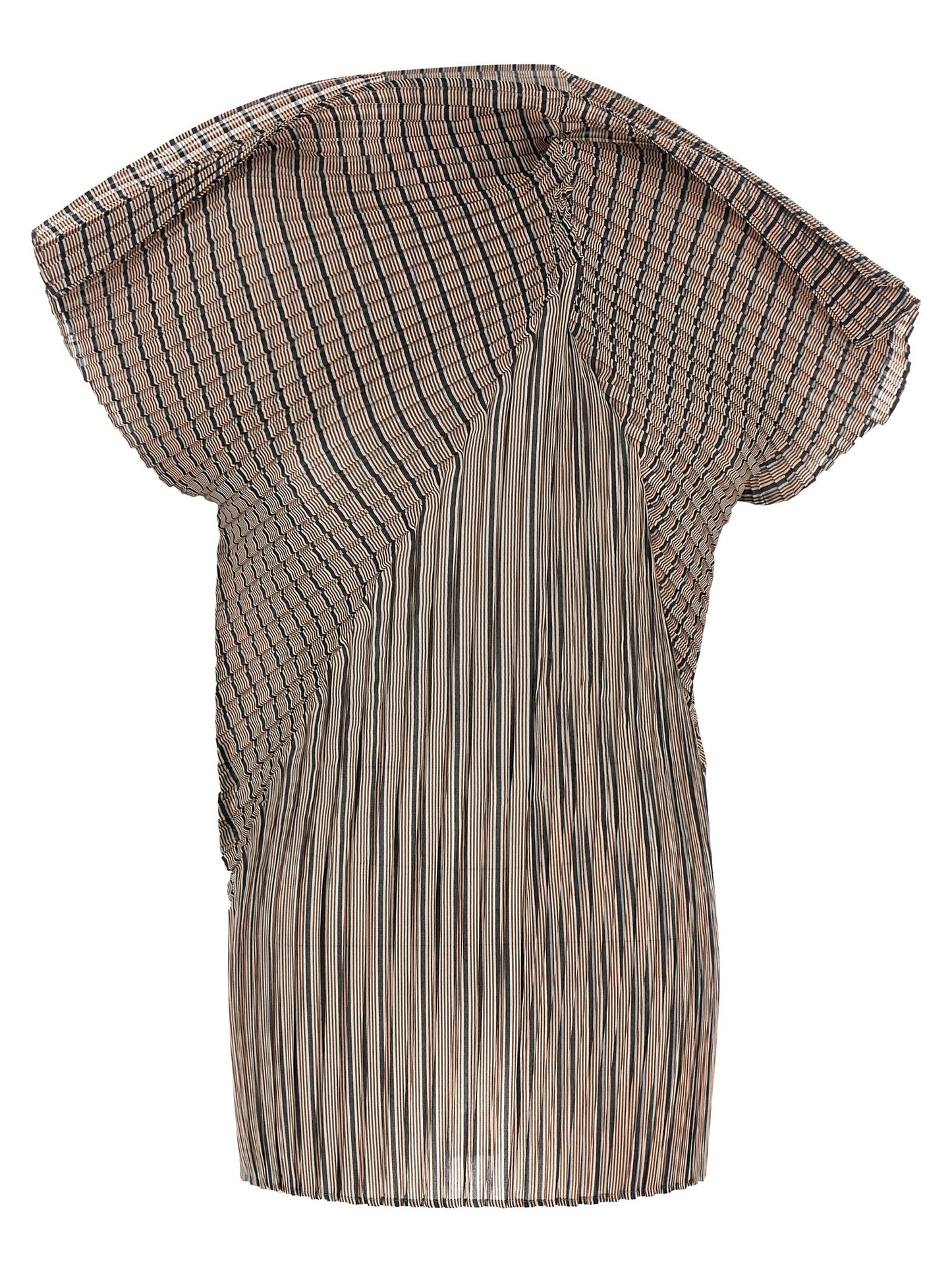 Brown Polyester Blouse