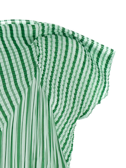Bicolor Polyester Pattern Shirt