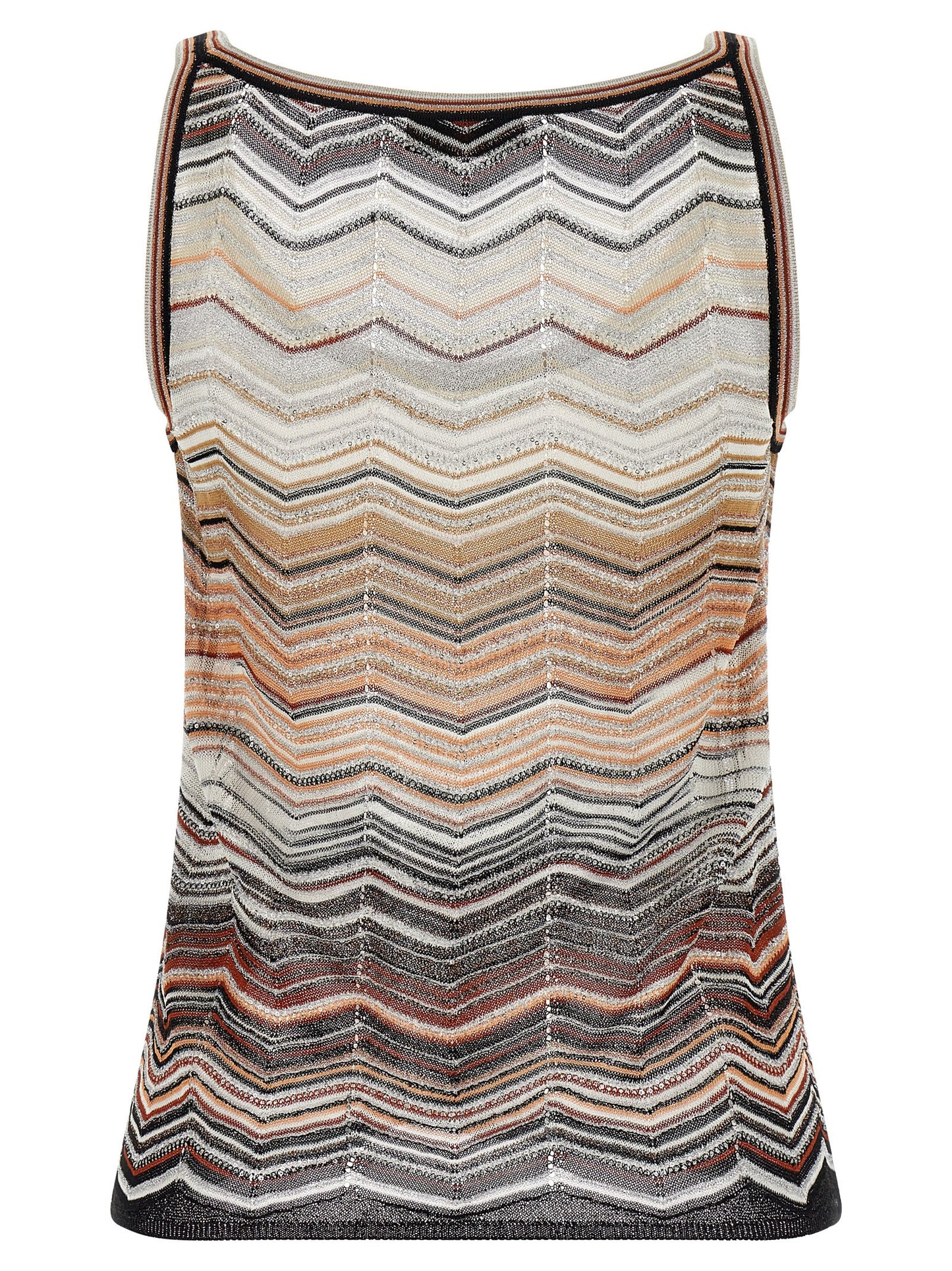 Multicolor Viscose Tank Tops