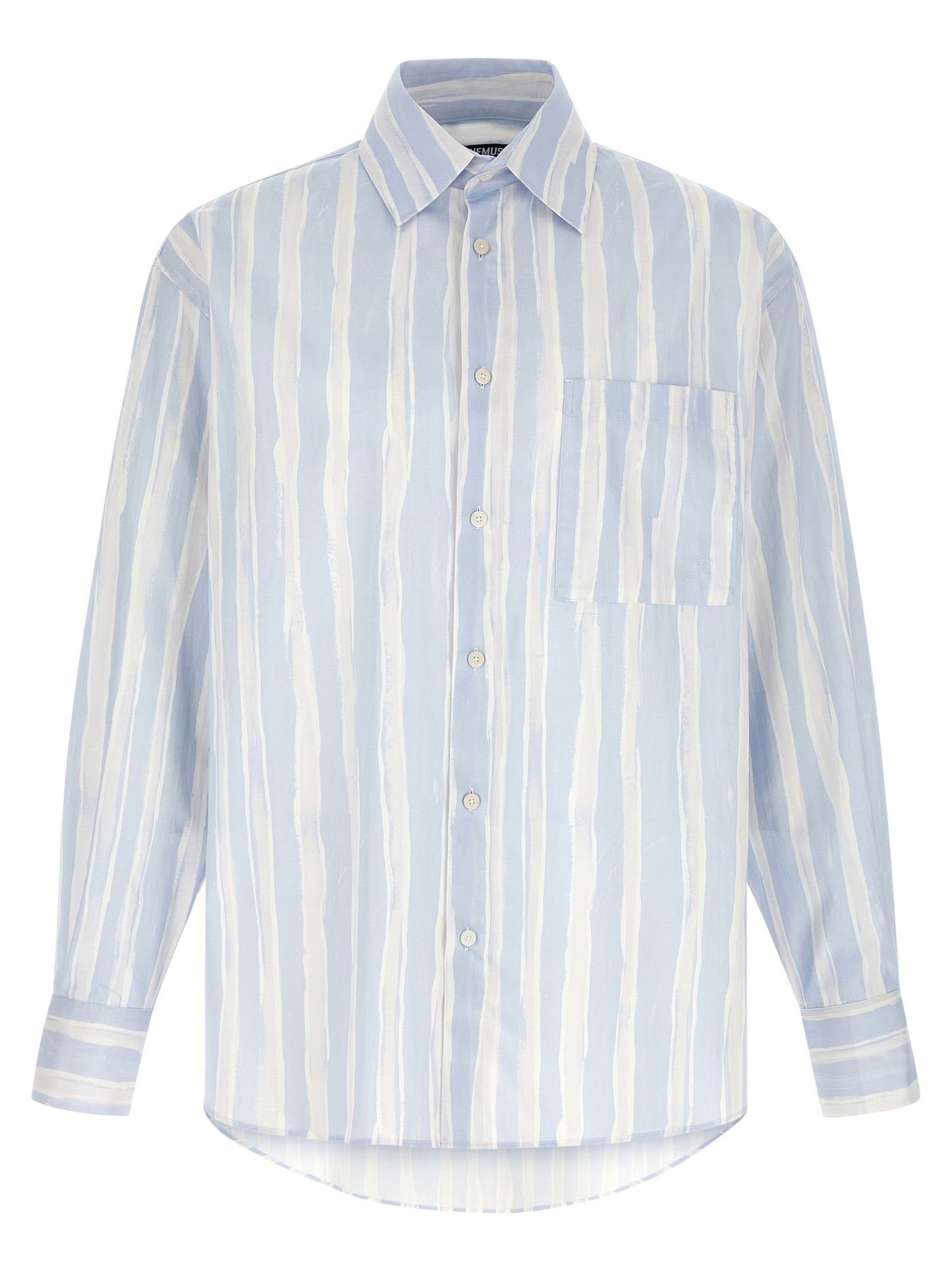 Blue Cotton Blouse