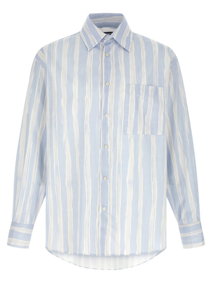 Blue Cotton Blouse