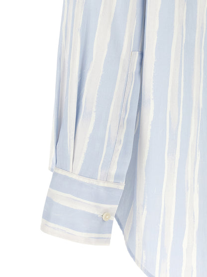 Blue Cotton Blouse