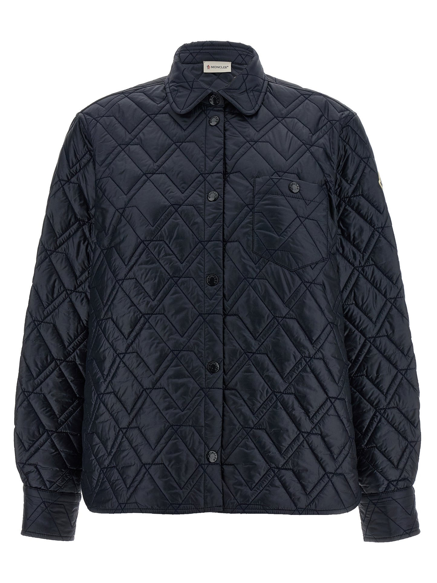 Blue Polyamide Shell Jacket