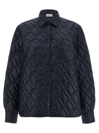 Blue Polyamide Shell Jacket