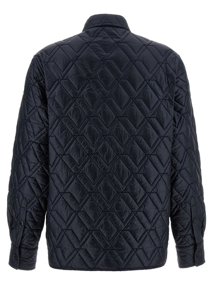 Blue Polyamide Shell Jacket