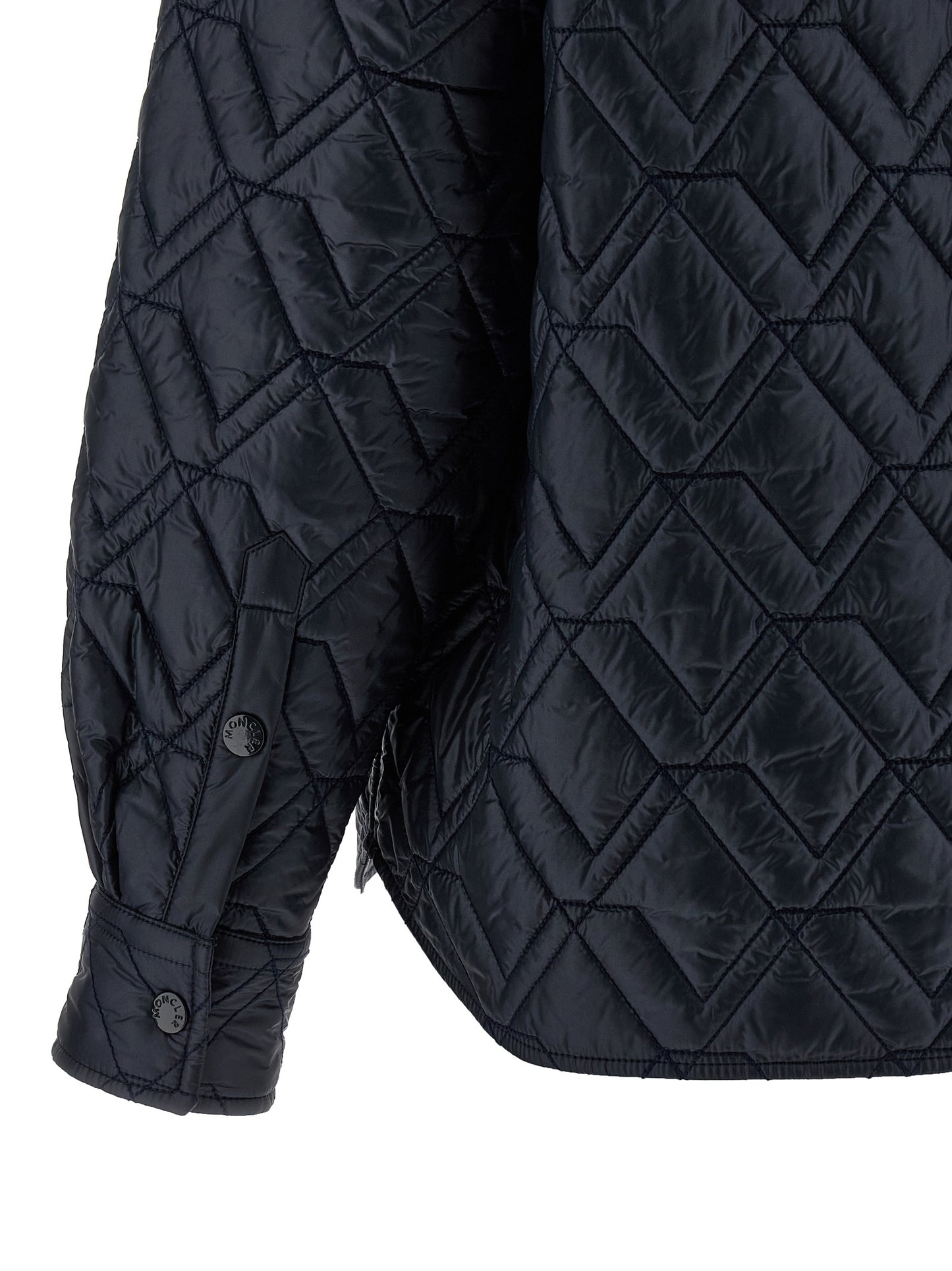 Blue Polyamide Shell Jacket