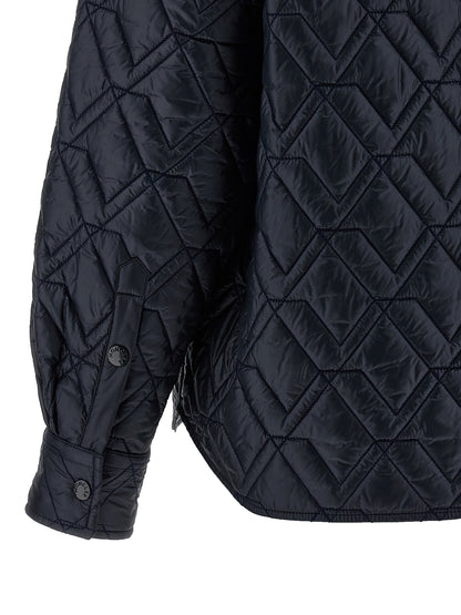 Blue Polyamide Shell Jacket