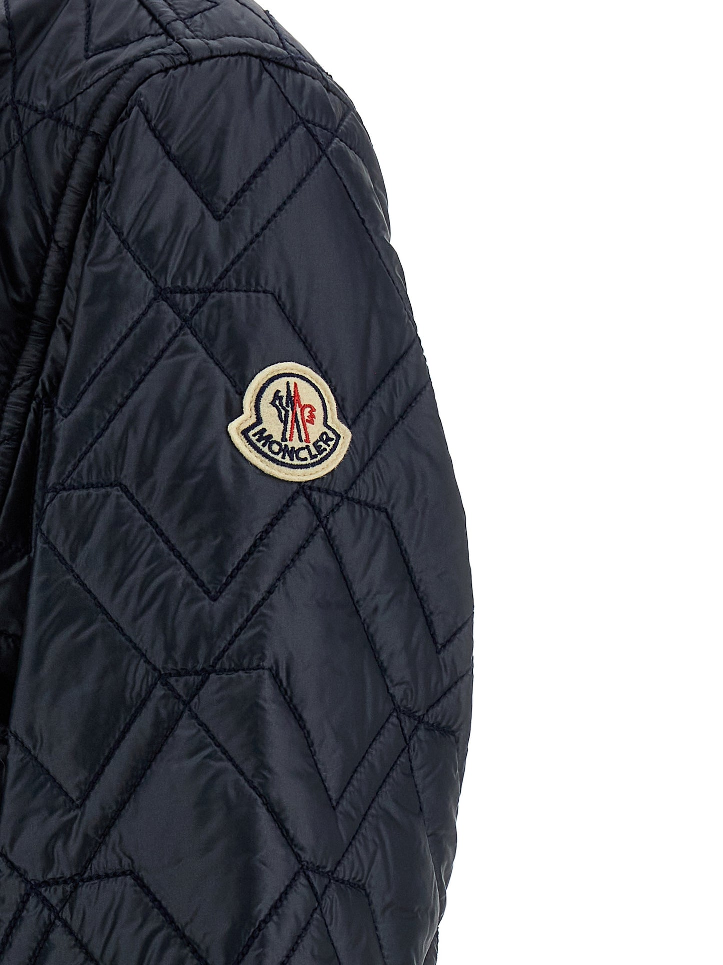 Blue Polyamide Shell Jacket
