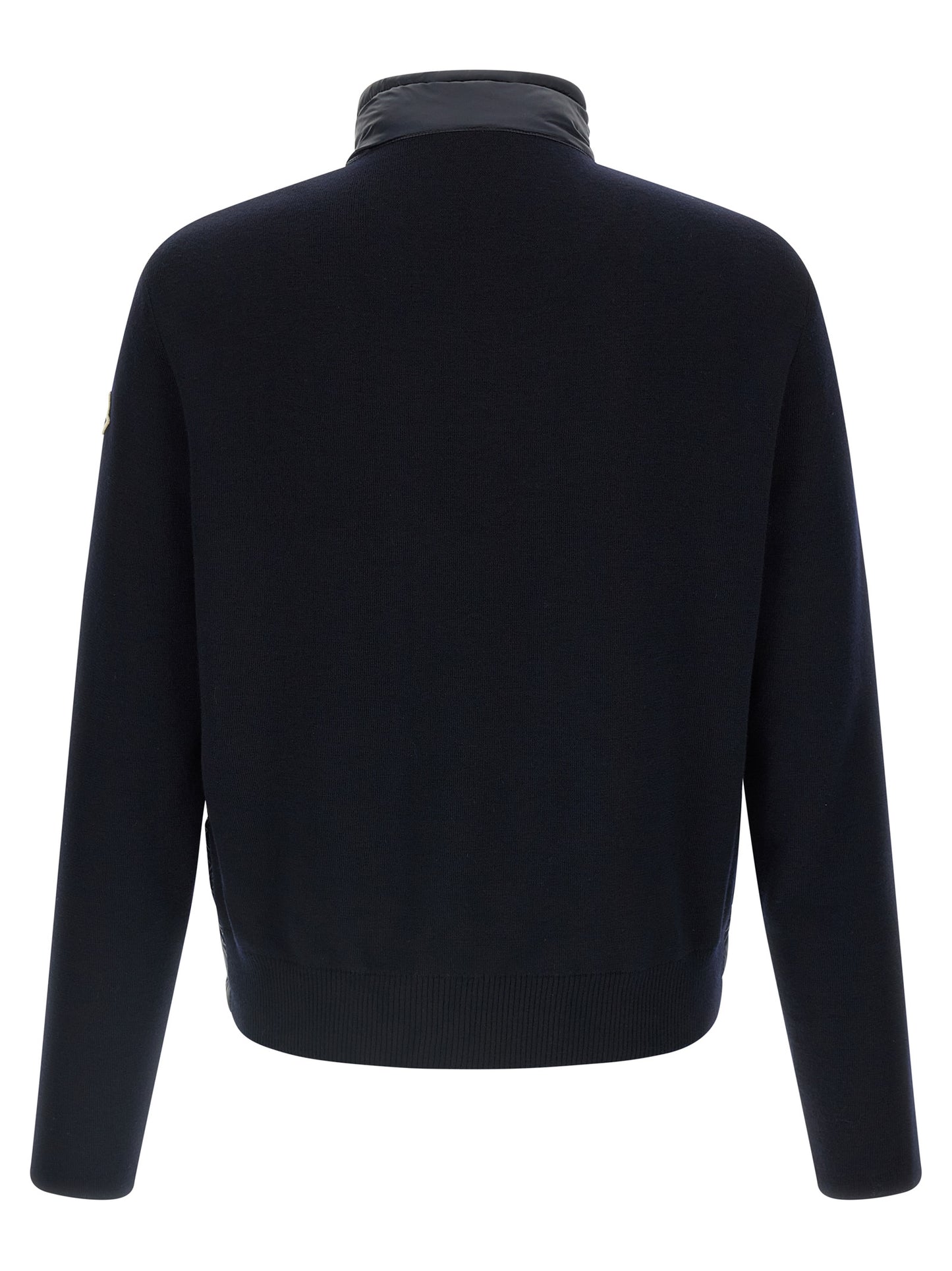 Blue Polyamide Cardigan