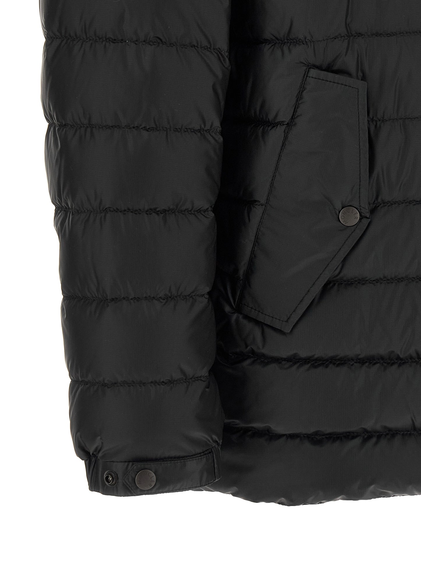 Black Polyamide Parka