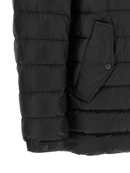 Black Polyamide Parka