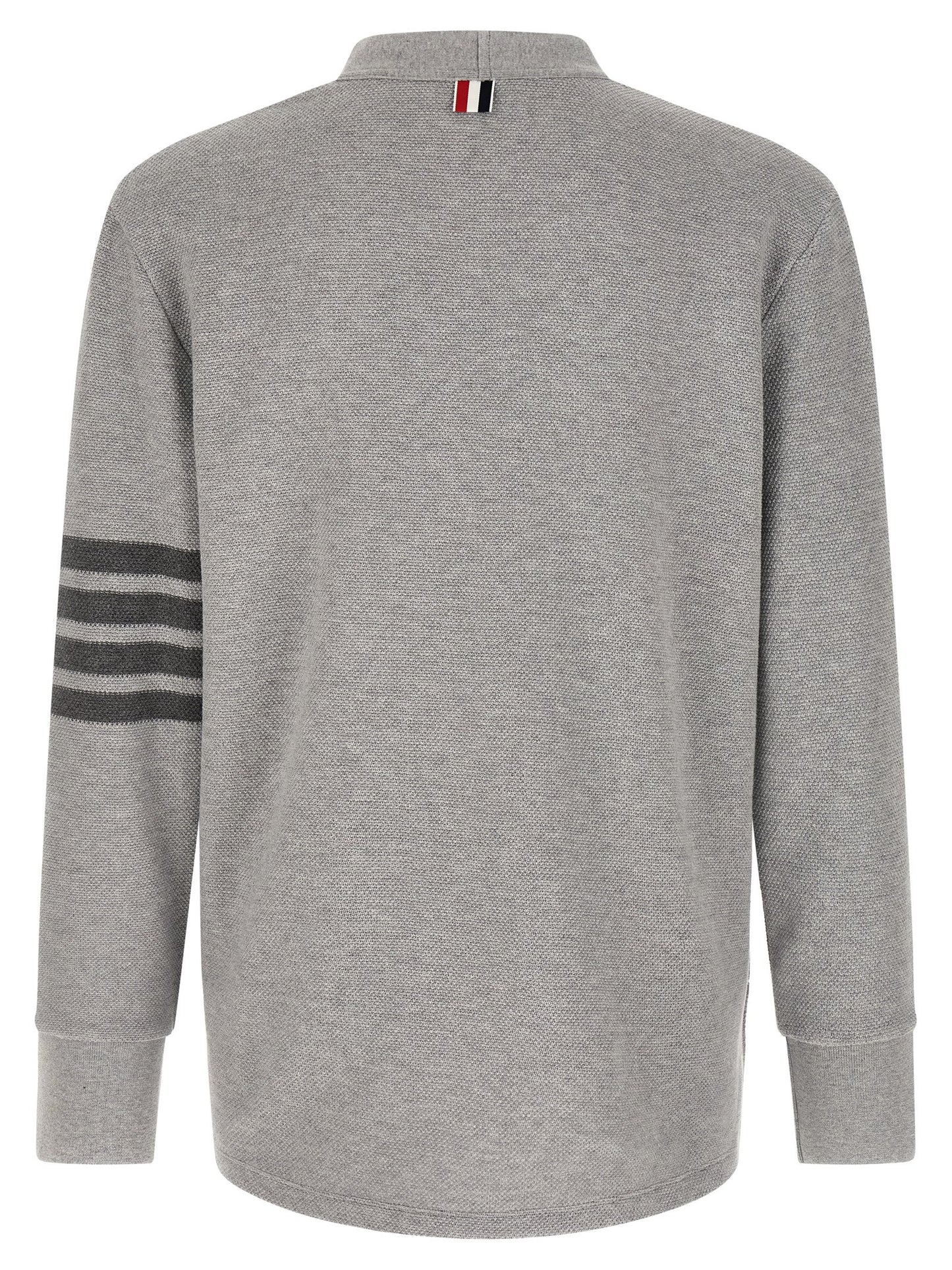 Gray Cotton Cardigan