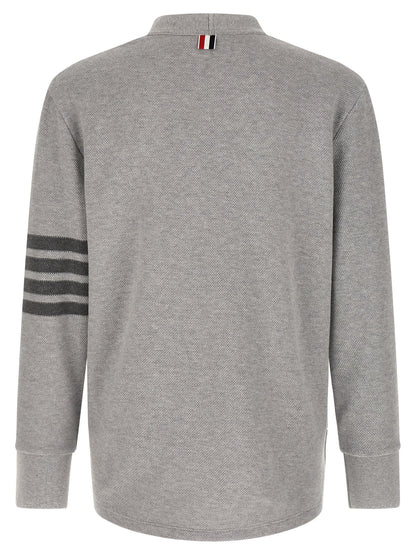 Gray Cotton Cardigan