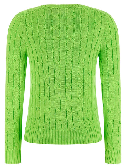 Bicolor Cotton Cardigan