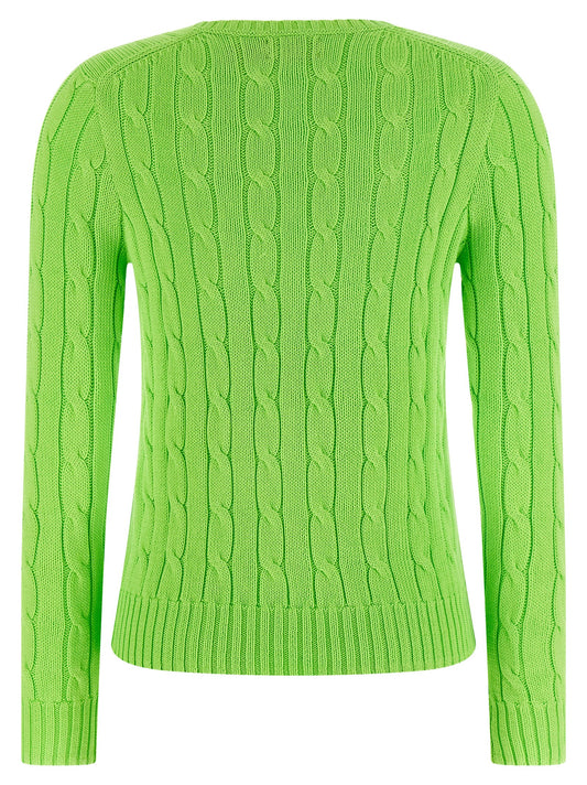 Bicolor Cotton Cardigan
