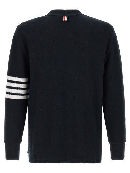 Blue Cotton Cardigan