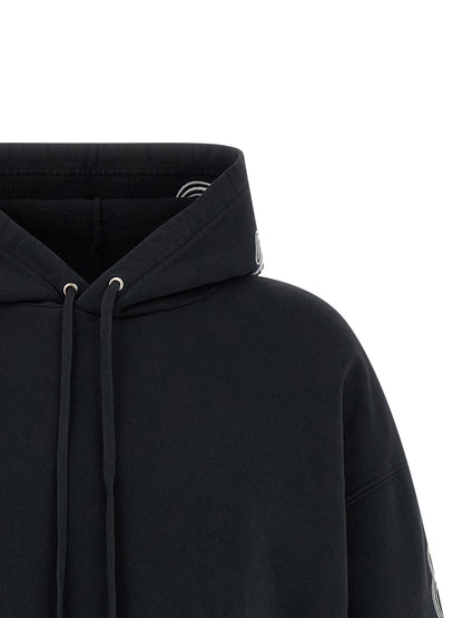 Black Cotton Hoodie