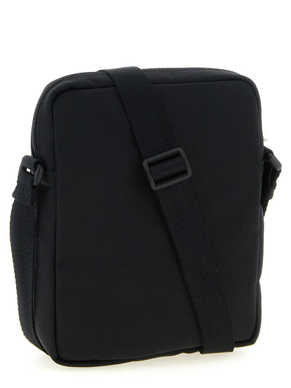 Black Polyamide Crossbody Bag