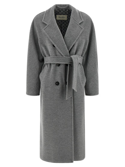 Gray Virgin Wool Coat