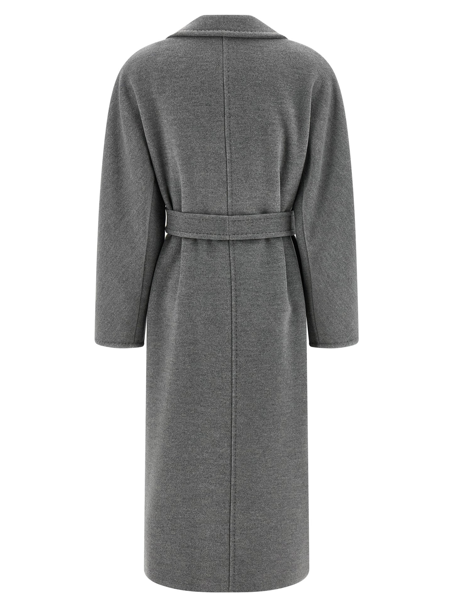 Gray Virgin Wool Coat