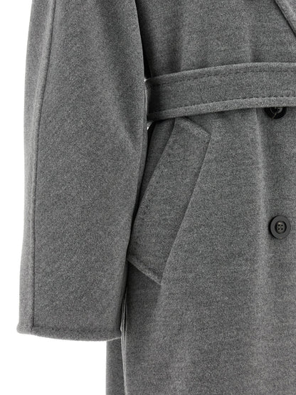 Gray Virgin Wool Coat
