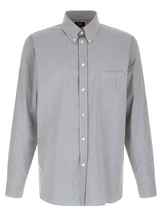 Blue Cotton Blouse