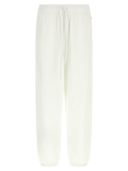 White Cotton Joggers (Workout Pants)