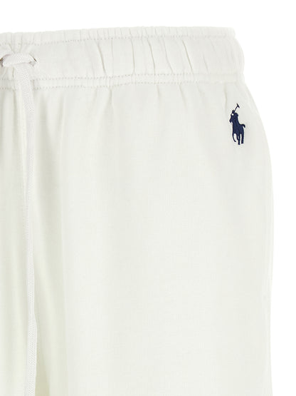 White Cotton Joggers (Workout Pants)