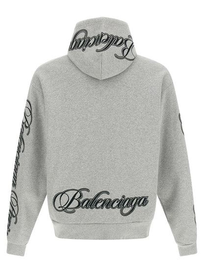 Gray Cotton Sweatshirt
