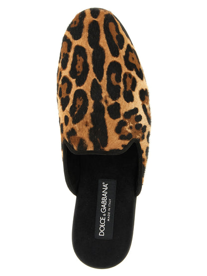 Brown Calfskin Flats