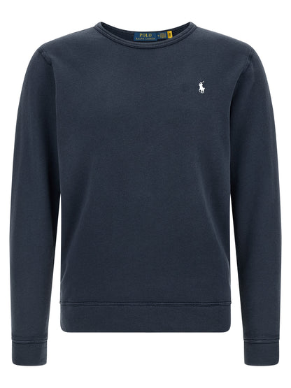 Blue Cotton Sweatshirt