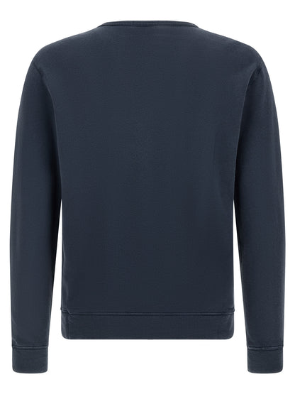 Blue Cotton Sweatshirt