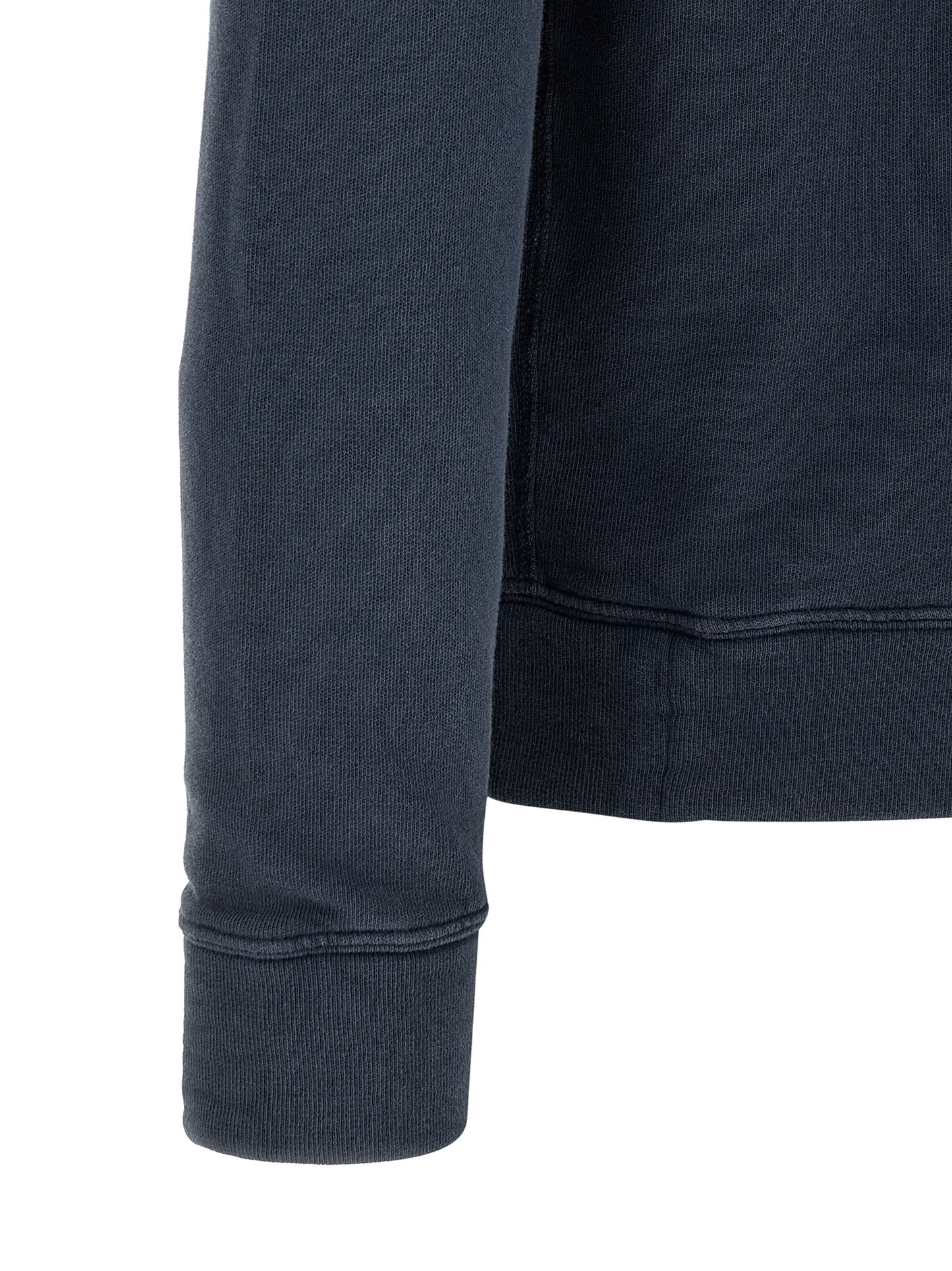 Blue Cotton Sweatshirt