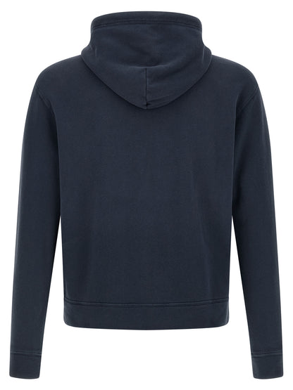 Blue Cotton Sweatshirt