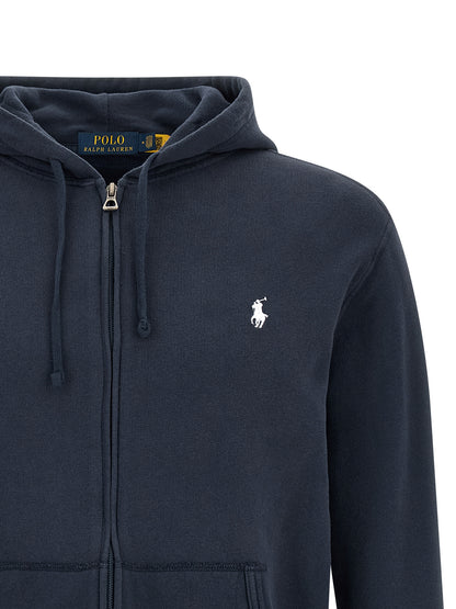 Blue Cotton Sweatshirt