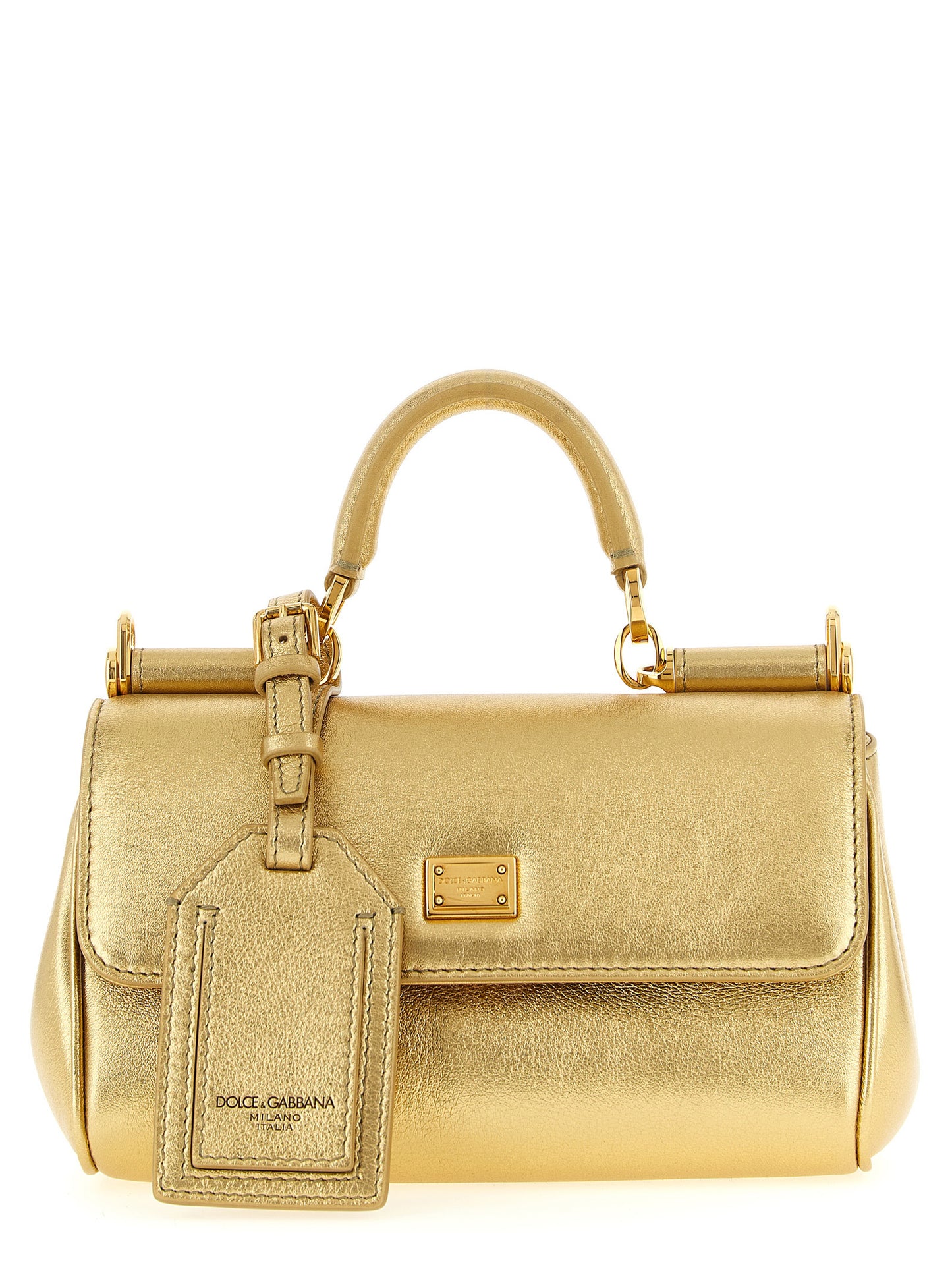 Gold Calfskin Handbag
