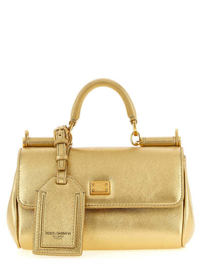 Gold Calfskin Handbag