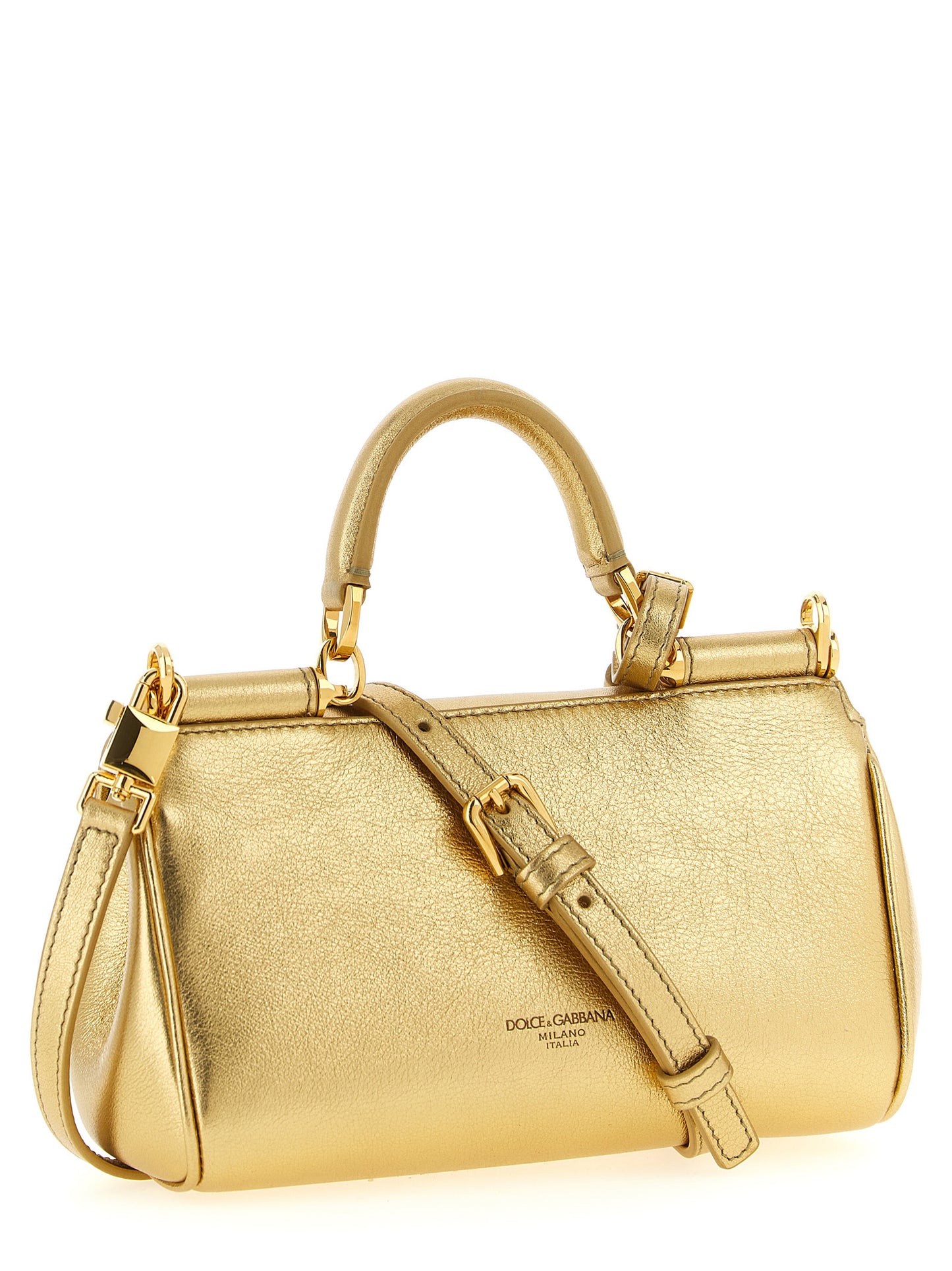 Gold Calfskin Handbag