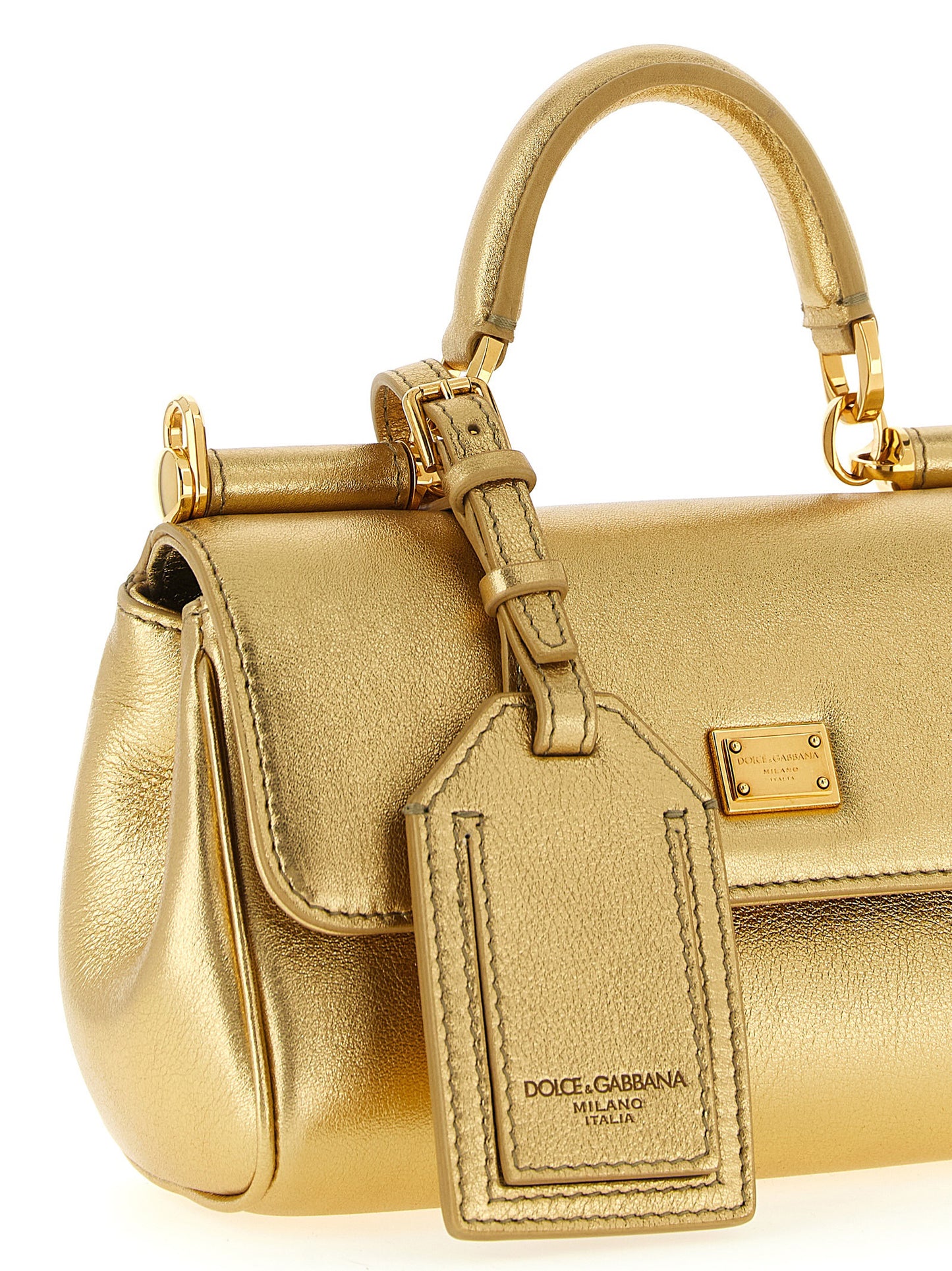 Gold Calfskin Handbag
