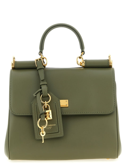Bicolor Calfskin Handbag