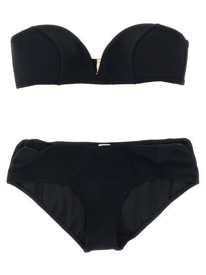 Black Polyamide Bikini