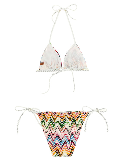Multicolor Viscose Bikini