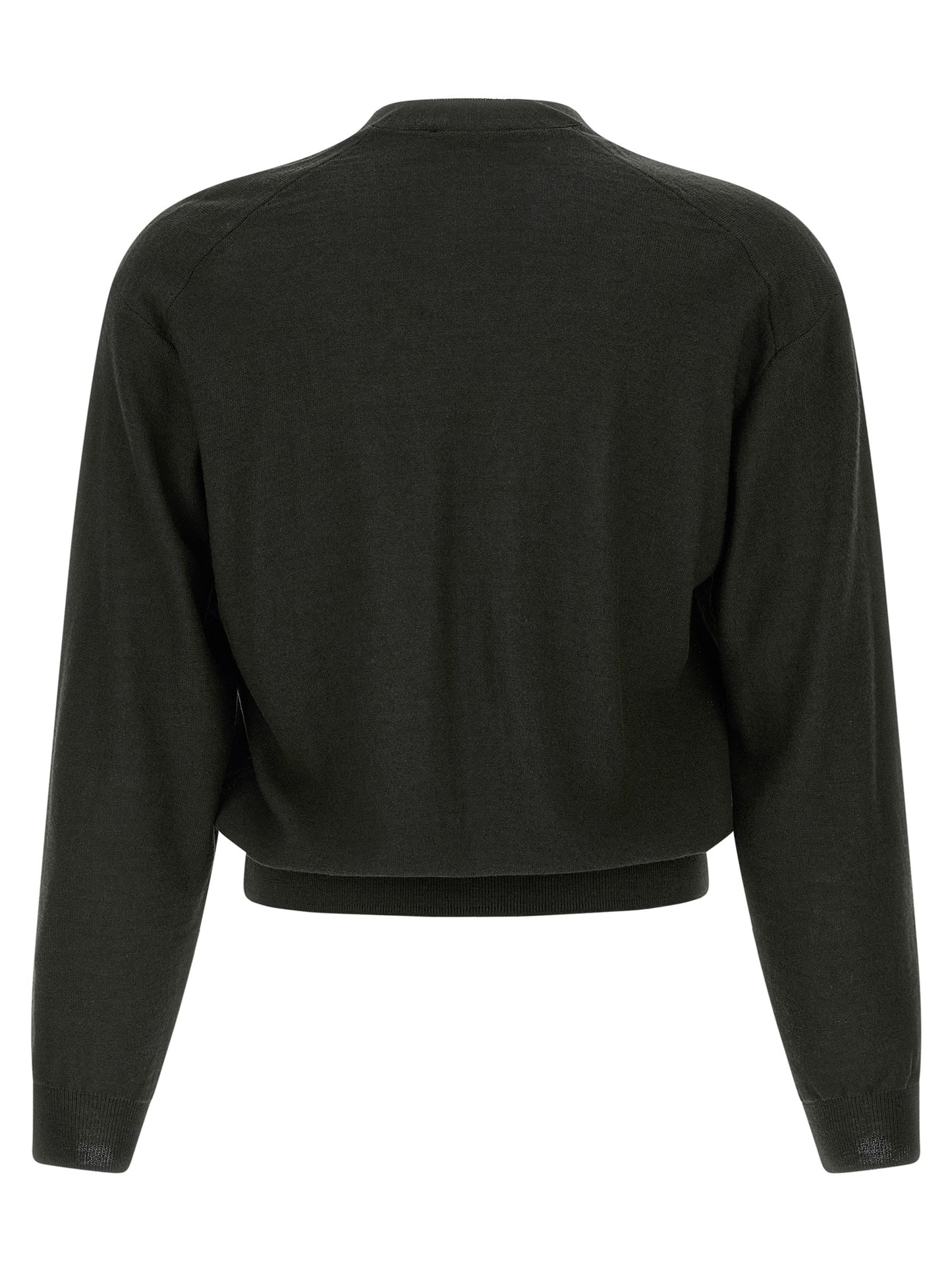 Black Marabou Cardigan